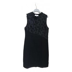 3.1 Philip Lim Black Wool Mini Dress - size 4